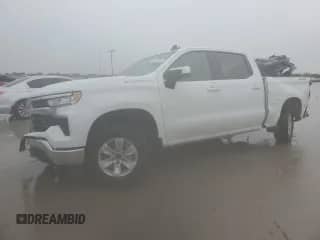2023 Chevrolet Silverado 1500 LT with VIN 3GCPDDEK3PG244297, listed as a Copart auction lot 54603285 with 83,220 mi miles and Salvage title. Bid and sale history available at DreamBid. Image 1.