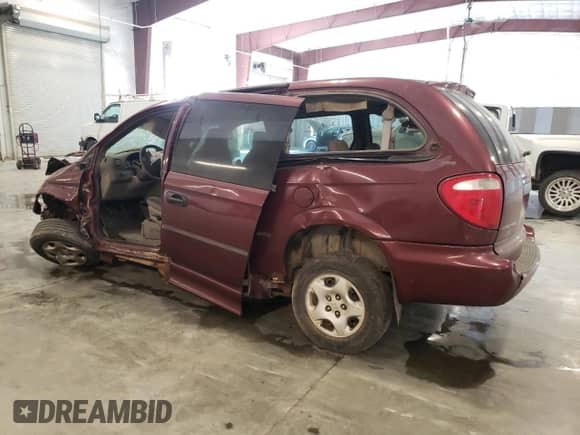 2002 Dodge Caravan SE with VIN 1B4GP24392B727068, listed as a Copart auction lot 69099514 with Not provided miles and Salvage title. Bid and sale history available at DreamBid. Image 2.