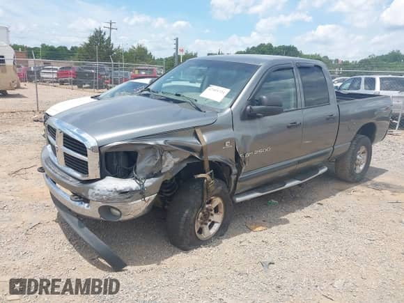 2006 Dodge 2500 SLT with VIN 1D7KS28CX6J174308, listed as a IAAI auction lot 42405724 with 209,543 mi miles and . Bid and sale history available at DreamBid. Image 2.
