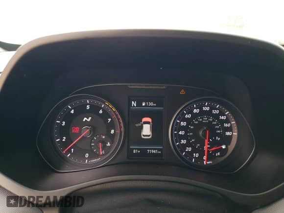 2021 Hyundai Veloster z VIN KMHT36AH5MU009363, wystawiony jako Copart lot #54372415 z przebiegiem 71 941 mil mil oraz Szkoda całkowita • Salvage title. Historia ofert i sprzedaży dostępna na DreamBid. Obrazek 9.