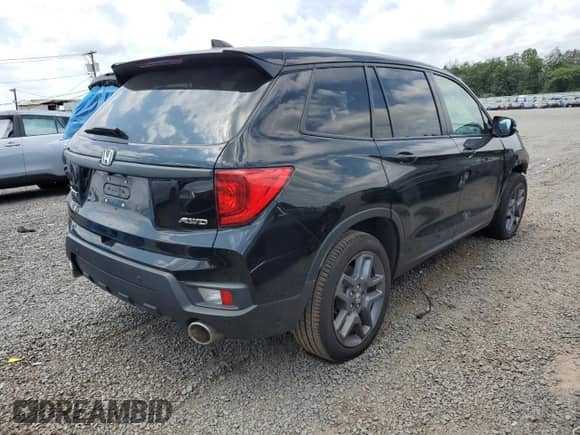 2022 Honda Passport EX-L с VIN 5FNYF8H58NB021882, выставлен на аукционе Copart как лот 65682925 с пробегом 27 501 миль миль и Списание • Salvage title. История ставок и продаж доступна на DreamBid. Изображение 3.