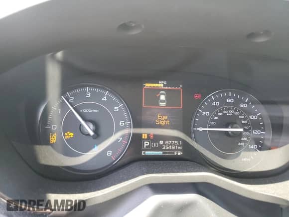 2021 Subaru Impreza Premium with VIN 4S3GTAD62M3703100, listed as a Copart auction lot 65696615 with 35,491 mi miles and Salvage title. Bid and sale history available at DreamBid. Image 9.