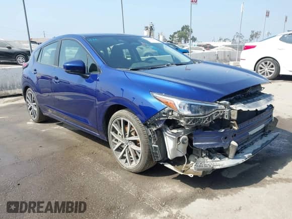 2024 Subaru Impreza Special Sports with VIN JF1GUAFC4R8375985, listed as a IAAI auction lot 42533245 with 6,536 mi miles and . Bid and sale history available at DreamBid. Image 1.