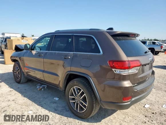 2020 Jeep Grand Cherokee Laredo E with VIN 1C4RJEAG4LC337254, listed as a Copart auction lot 80237845 with 81,163 mi miles and Salvage title. Bid and sale history available at DreamBid. Image 2.