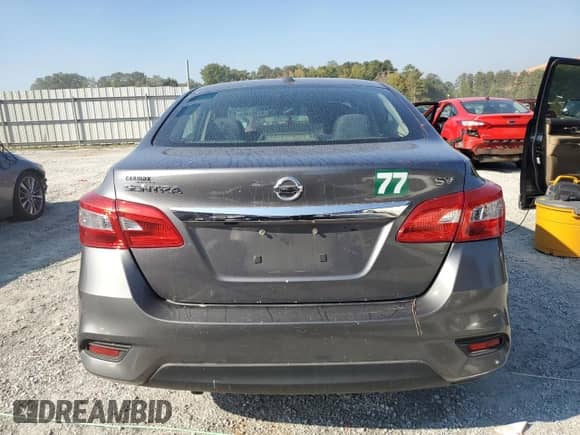 2017 Nissan Sentra SV with VIN 3N1AB7AP7HL712672, listed as a Copart auction lot 81397425 with Not provided miles and Clean title. Bid and sale history available at DreamBid. Image 6.