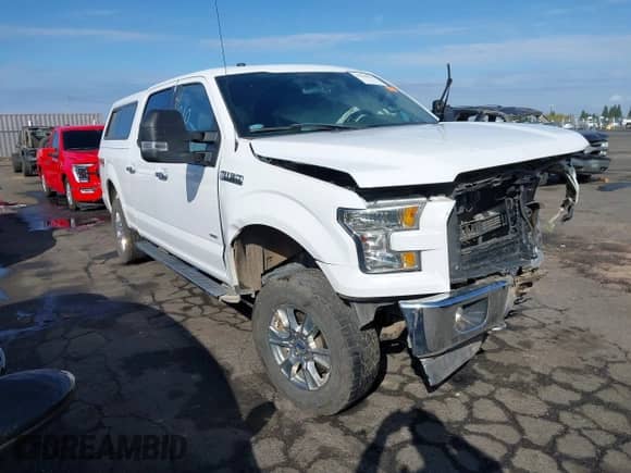 2017 Ford F-150 XLT with VIN 1FTFW1EG4HKE22258, listed as a IAAI auction lot 43358862 with 175,470 mi miles and . Bid and sale history available at DreamBid. Image 1.