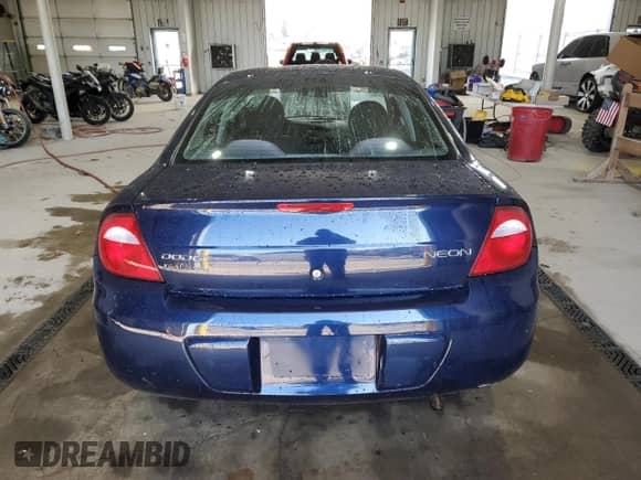 2005 Dodge Neon SE with VIN 1B3ES26C45D248783, listed as a Copart auction lot 81479674 with 108,062 mi miles and Salvage title. Bid and sale history available at DreamBid. Image 6.