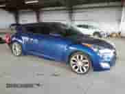 2015 Hyundai Veloster z VIN KMHTC6AD3FU241475, wystawiony jako Copart lot #71849575 z przebiegiem Nie podano mil oraz Szkoda całkowita • Salvage title. Historia ofert i sprzedaży dostępna na DreamBid. Obrazek 4.