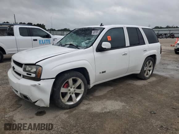2007 Chevrolet TrailBlazer SS с VIN 1GNES13H572301473, выставлен на аукционе Copart как лот 80818955 с пробегом 216 903 миль миль и Списание • Salvage title. История ставок и продаж доступна на DreamBid. Изображение 1.