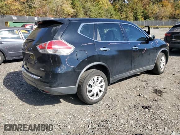 2015 Nissan Rogue SV z VIN KNMAT2MV7FP538174, wystawiony jako Copart lot #89620025 z przebiegiem 145 811 mil mil oraz Szkoda całkowita • Salvage title. Historia ofert i sprzedaży dostępna na DreamBid. Obrazek 3.