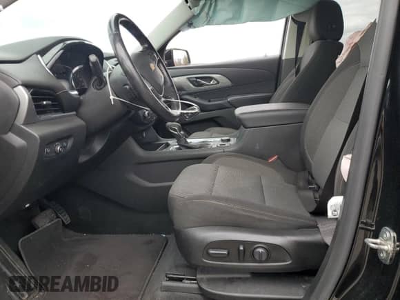 2021 Chevrolet Traverse LT Cloth with VIN 1GNEVGKW7MJ120483, listed as a Copart auction lot 90722405 with 50,190 mi miles and Salvage title. Bid and sale history available at DreamBid. Image 7.