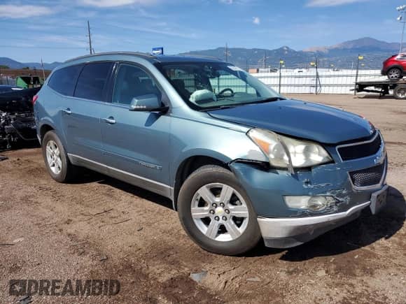 2009 Chevrolet Traverse 2LT with VIN 1GNEV23D59S121116, listed as a Copart auction lot 65646265 with 175,929 mi miles and Salvage title. Bid and sale history available at DreamBid. Image 4.