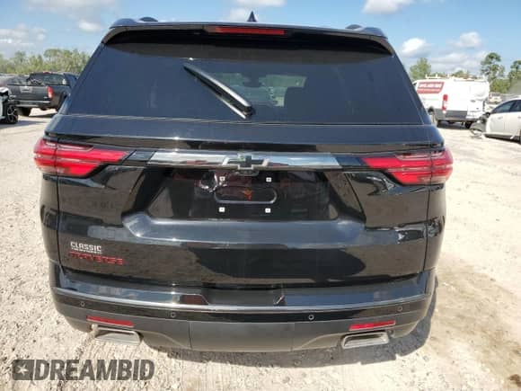 2022 Chevrolet Traverse Premier with VIN 1GNERKKWXNJ186552, listed as a Copart auction lot 72372654 with Not provided miles and Salvage title. Bid and sale history available at DreamBid. Image 6.