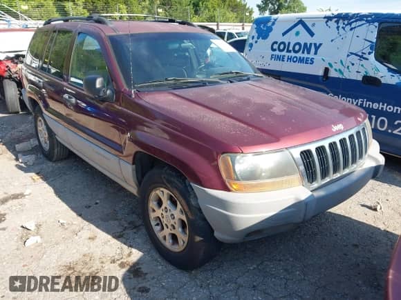 1999 Jeep Grand Cherokee Laredo с VIN 1J4GW58S8XC502709, выставлен на аукционе IAAI как лот 42746700 с пробегом 202 892 миль миль и . История ставок и продаж доступна на DreamBid. Изображение 1.