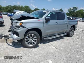2024 Chevrolet Silverado 1500 LTZ with VIN 1GCUDGED7RZ249768, listed as a Copart auction lot 70257455 with 41,225 mi miles and Salvage title. Bid and sale history available at DreamBid. Image 1.