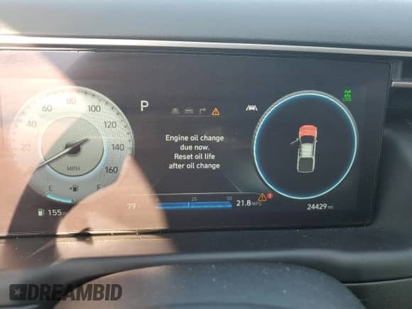 2023 Hyundai Santa Cruz Limited with VIN 5NTJEDAF1PH066409, listed as a Copart auction lot 74186814 with 24,429 mi miles and Salvage title. Bid and sale history available at DreamBid. Image 9.