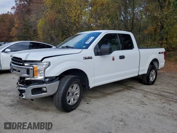2020 Ford F-150 XL with VIN 1FTEX1EB0LFB69258, listed as a Copart auction lot 89832145 with 150,358 mi miles and Clean title. Bid and sale history available at DreamBid. Image 1.