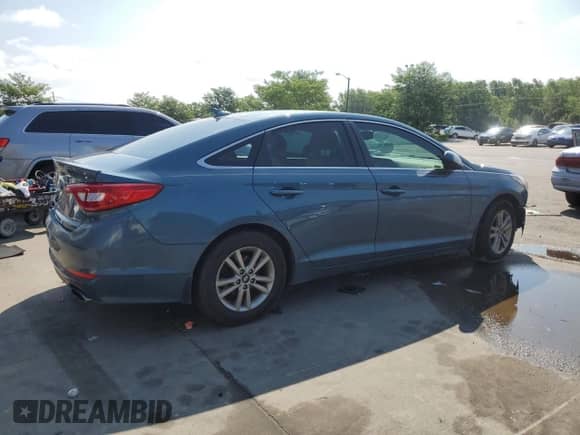 2015 Hyundai Sonata SE с VIN 5NPE24AF0FH077439, выставлен на аукционе Copart как лот 65072975 с пробегом 115 618 миль миль и Списание • Salvage title. История ставок и продаж доступна на DreamBid. Изображение 3.