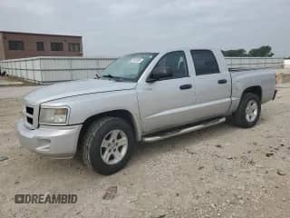 2009 Dodge Dakota SXT with VIN 1D7HE38K39S791577, listed as a Copart auction lot 59102905 with Not provided miles and Salvage title. Bid and sale history available at DreamBid. Image 1.