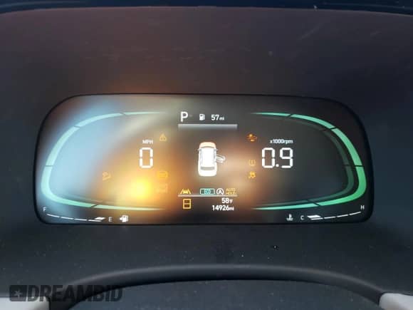 2023 Hyundai Palisade SEL with VIN KM8R2DGE0PU595747, listed as a Copart auction lot 41065264 with 14,926 mi miles and . Bid and sale history available at DreamBid. Image 9.