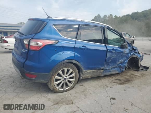 2017 Ford Escape Titanium с VIN 1FMCU9JD5HUB58440, выставлен на аукционе Copart как лот 81611565 с пробегом 41 745 миль миль и Списание • Salvage title. История ставок и продаж доступна на DreamBid. Изображение 3.