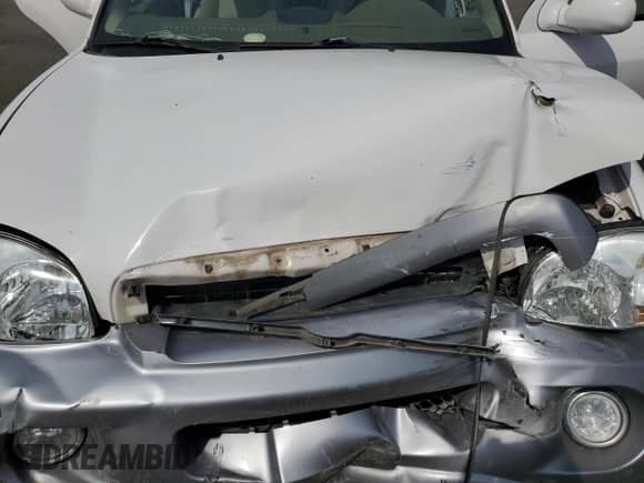 2005 Hyundai Santa Fe GLS with VIN KM8SC13E25U884385, listed as a Copart auction lot 71255135 with 162,945 mi miles and Salvage title. Bid and sale history available at DreamBid. Image 12.