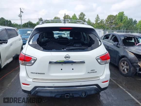 2014 Nissan Pathfinder SL with VIN 5N1AR2MM3EC724737, listed as a IAAI auction lot 42365848 with 127,493 mi miles and . Bid and sale history available at DreamBid. Image 16.