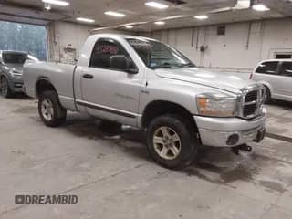 2006 Dodge 1500 SLT with VIN 1D7HU16236J166768, listed as a IAAI auction lot 43280487 with Not provided miles and . Bid and sale history available at DreamBid. Image 1.