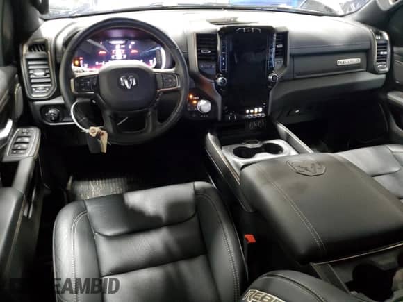 2023 Ram 1500 Rebel z VIN 1C6SRFLT7PN670947, wystawiony jako Copart lot #71454064 z przebiegiem 17 100 mil mil oraz Szkoda całkowita • Salvage title. Historia ofert i sprzedaży dostępna na DreamBid. Obrazek 8.