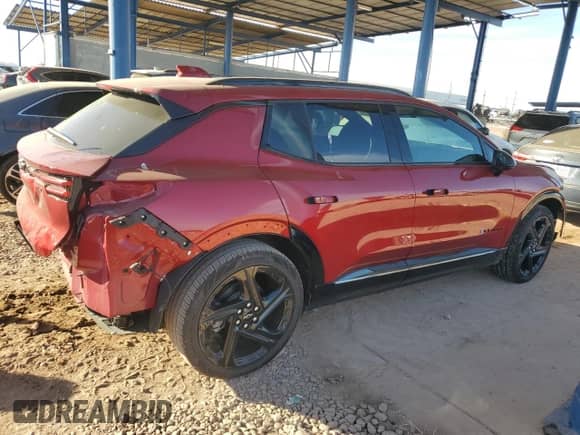 2024 Chevrolet Equinox EV RS с VIN 3GN7DSRPXRS288878, выставлен на аукционе Copart как лот 83112004 с пробегом 1 191 миль миль и Списание • Salvage title. История ставок и продаж доступна на DreamBid. Изображение 3.