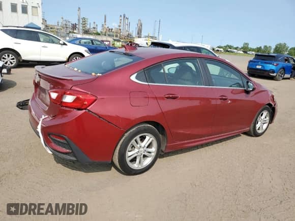 2018 Chevrolet Cruze LT with VIN 1G1BE5SM5J7146757, listed as a Copart auction lot 67346215 with 85,962 mi miles and Salvage title. Bid and sale history available at DreamBid. Image 3.