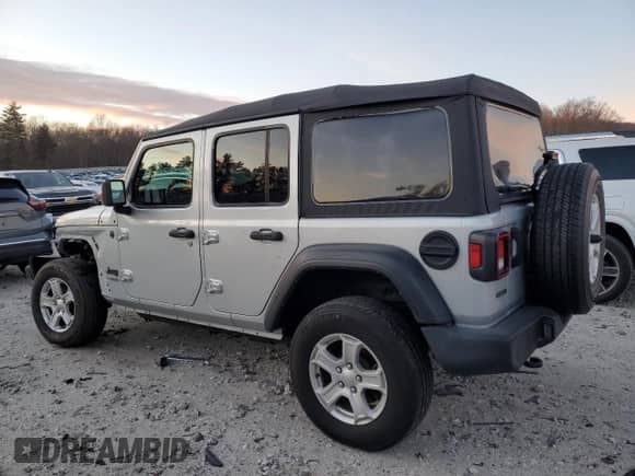 2022 Jeep Wrangler Unlimited Willys Sport с VIN 1C4HJXDM8NW224563, выставлен на аукционе Copart как лот 87717815 с пробегом 25 872 миль миль и Списание • Salvage title. История ставок и продаж доступна на DreamBid. Изображение 2.