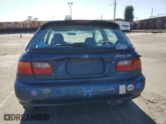 1992 Honda Civic z VIN 2HGEH2451NH500527, wystawiony jako Copart lot #42460115 z przebiegiem 92 884 mil mil oraz Czysty tytuł • Clean title. Historia ofert i sprzedaży dostępna na DreamBid. Obrazek 6.