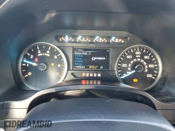 2018 Ford F-150 Lariat z VIN 1FTFX1EG0JFA80044, wystawiony jako Copart lot #87447945 z przebiegiem 114 936 mil mil oraz Czysty tytuł • Clean title. Historia ofert i sprzedaży dostępna na DreamBid. Obrazek 9.