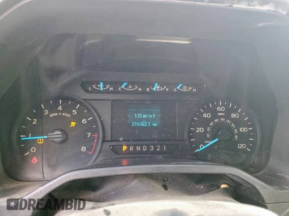 2015 Ford F-150 XL z VIN 1FTEX1C87FKE20084, wystawiony jako Copart lot #63272975 z przebiegiem 274 562 mil mil oraz Szkoda całkowita • Salvage title. Historia ofert i sprzedaży dostępna na DreamBid. Obrazek 9.