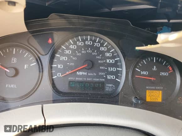 2003 Chevrolet Impala с VIN 2G1WF52E439437582, выставлен на аукционе Copart как лот 70061165 с пробегом 205 489 миль миль и Списание • Salvage title. История ставок и продаж доступна на DreamBid. Изображение 9.