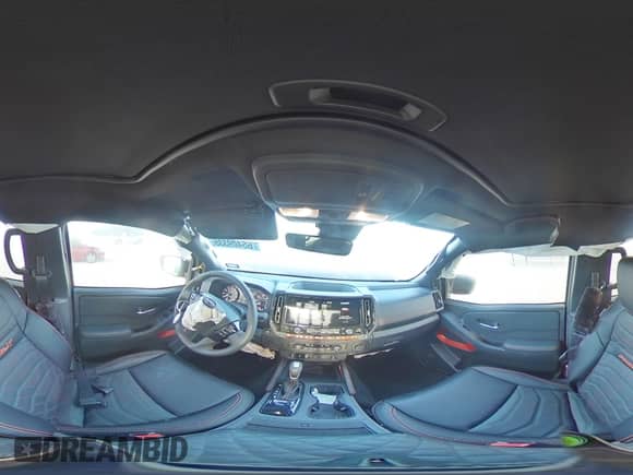 2025 Nissan Frontier Pro-X with VIN 1N6ED1EJXSN637854, listed as a Copart auction lot 65409335 with 2,410 mi miles and Salvage title. Bid and sale history available at DreamBid. Image 14.