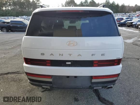 2024 Hyundai Santa Fe Limited z VIN 5NMP4DGLXRH018898, wystawiony jako Copart lot #42703645 z przebiegiem 20 058 mil mil oraz Czysty tytuł • Clean title. Historia ofert i sprzedaży dostępna na DreamBid. Obrazek 6.