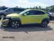 2019 Hyundai Kona Ultimate with VIN KM8K53A58KU381707, listed as a IAAI auction lot 42732442 with 80,530 mi miles and . Bid and sale history available at DreamBid. Image 14.