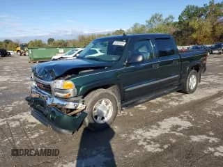2006 GMC Sierra 1500 SLT with VIN 2GTEK13Z661333462, listed as a Copart auction lot 82301945 with 106,445 mi miles and Salvage title. Bid and sale history available at DreamBid. Image 1.