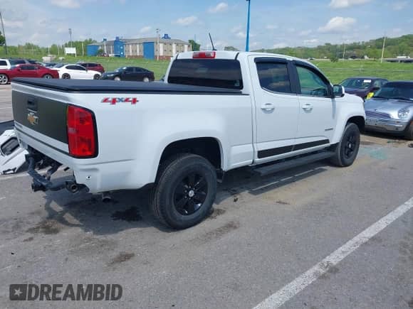 2019 Chevrolet Colorado 4WD Work Truck with VIN 1GCGTBENXK1121072, listed as a IAAI auction lot 42095189 with 51,173 mi miles and . Bid and sale history available at DreamBid. Image 4.