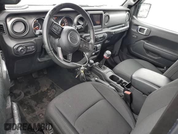 2022 Jeep Wrangler Willys с VIN 1C4GJXAG8NW158042, выставлен на аукционе Copart как лот 49872555 с пробегом 9 027 миль миль и Списание • Salvage title. История ставок и продаж доступна на DreamBid. Изображение 8.