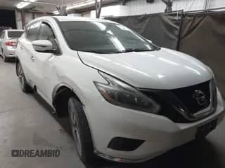 2018 Nissan Murano SV z VIN 5N1AZ2MG8JN111392, wystawiony jako IAAI lot #42469946 z przebiegiem 55 374 mil mil oraz . Historia ofert i sprzedaży dostępna na DreamBid. Obrazek 1.