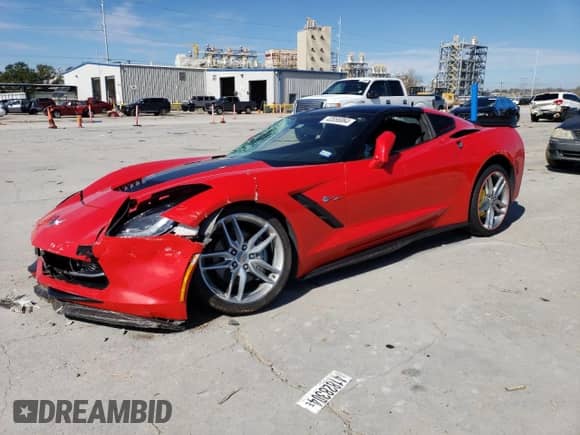 2018 Chevrolet Corvette 3LT z VIN 1G1YF2D75J5104520, wystawiony jako Copart lot #43556064 z przebiegiem 16 116 mil mil oraz . Historia ofert i sprzedaży dostępna na DreamBid. Obrazek 1.