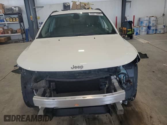 2021 Jeep Compass Latitude with VIN 3C4NJDBBXMT543695, listed as a Copart auction lot 65671595 with 45,242 mi miles and Salvage title. Bid and sale history available at DreamBid. Image 5.