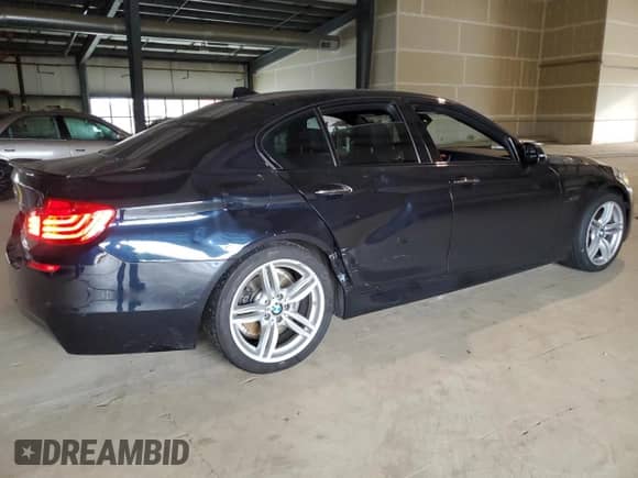 2015 BMW 5 Series 535d xDrive with VIN WBAFV3C51FD686441, listed as a Copart auction lot 79429274 with 67,193 mi miles and Salvage title. Bid and sale history available at DreamBid. Image 3.