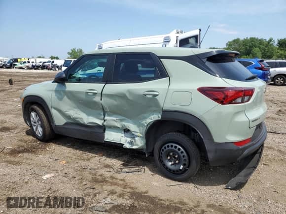 2025 Chevrolet TrailBlazer LS с VIN KL79MMSP8SB133963, выставлен на аукционе Copart как лот 64654585 с пробегом 3 234 миль миль и Списание • Salvage title. История ставок и продаж доступна на DreamBid. Изображение 2.