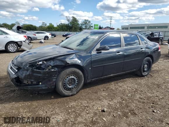 2008 Chevrolet Impala LS z VIN 2G1WB55K081304580, wystawiony jako Copart lot #85691315 z przebiegiem 236 120 mil mil oraz Szkoda całkowita • Salvage title. Historia ofert i sprzedaży dostępna na DreamBid. Obrazek 1.