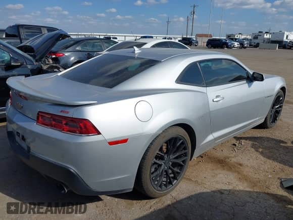 2015 Chevrolet Camaro LT with VIN 2G1FD1E30F9153654, listed as a IAAI auction lot 43169570 with 186,732 mi miles and . Bid and sale history available at DreamBid. Image 4.