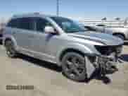 2018 Dodge Journey Crossroad with VIN 3C4PDCGGXJT379343, listed as a Copart auction lot 66333885 with 172,486 mi miles and Salvage title. Bid and sale history available at DreamBid. Image 4.
